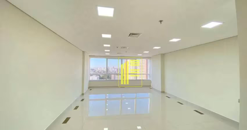 Sala em prédio comercial para locação ( navarro building ) 47m², 01 vaga, recepção.