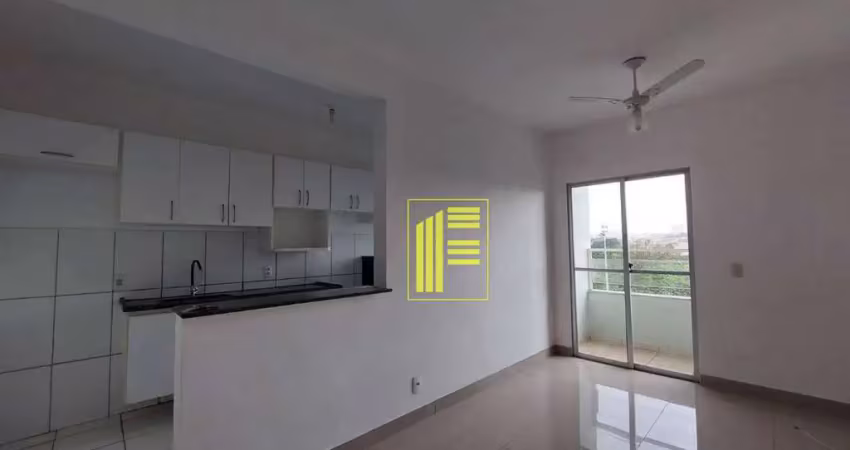 Apartamento para locação próximo a represa municipal com 02 dormitórios e sacada.