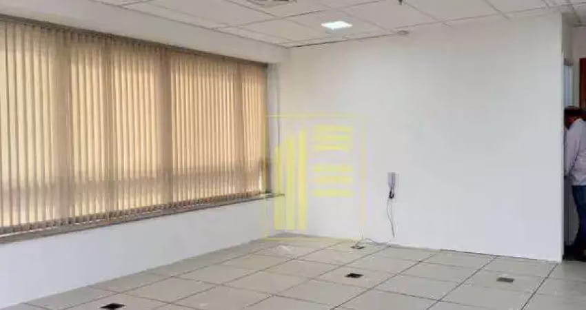 Sala comercial para locação no edifício navarro, 46,61m², 01 vaga.
