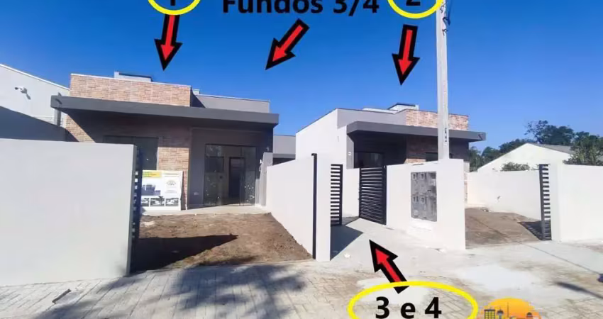 Casas Modernas à Venda em Matinhos/PR - Balneário Saint Etienne - Excelente Padrão de Construção e Acabamento