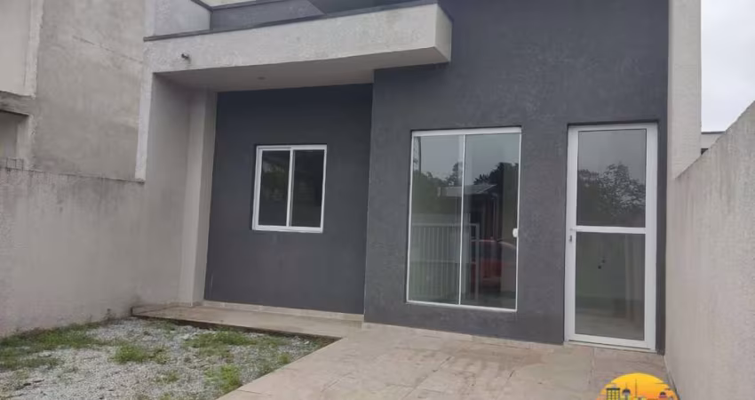 ﻿R$275mil - Casa de Frente para Rua - Financia - Casa Nova 3 Quartos Balneário Currais em Matinhos/PR