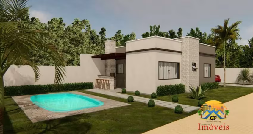 Casa à venda com piscina e amplo terreno – balneário praia grande - matinhos/pr