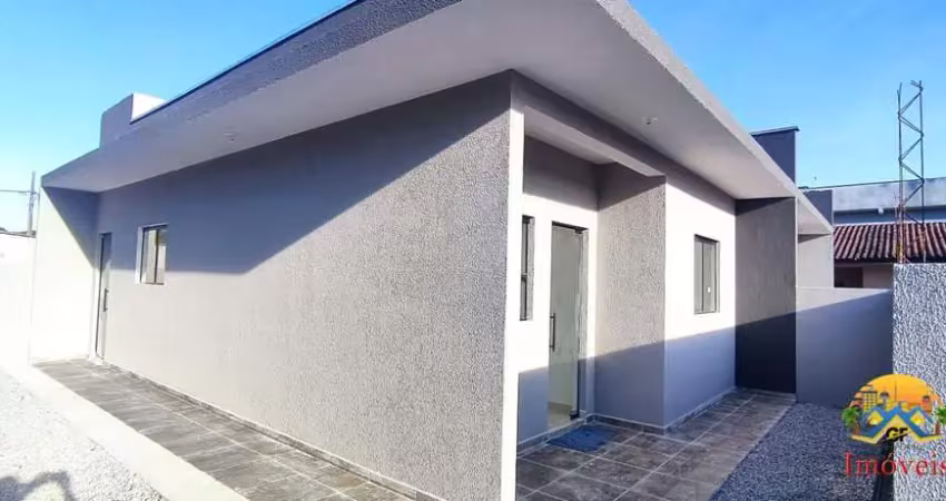 Casa nova financiável - r. nove - sainrt etienne – r$290mil – matinhos/pr