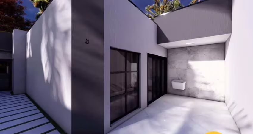 Casa de alvenaria em construção, balneário shangri-lá/pontal do paraná