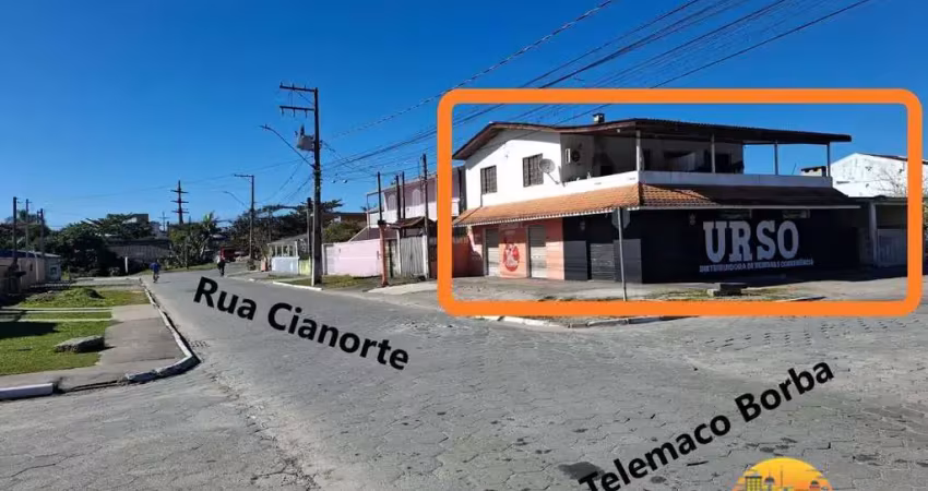 Investimento de alta rentabilidade - imóvel de esquina em ponto estratégico comercial e residencial à venda em matinhos/pr