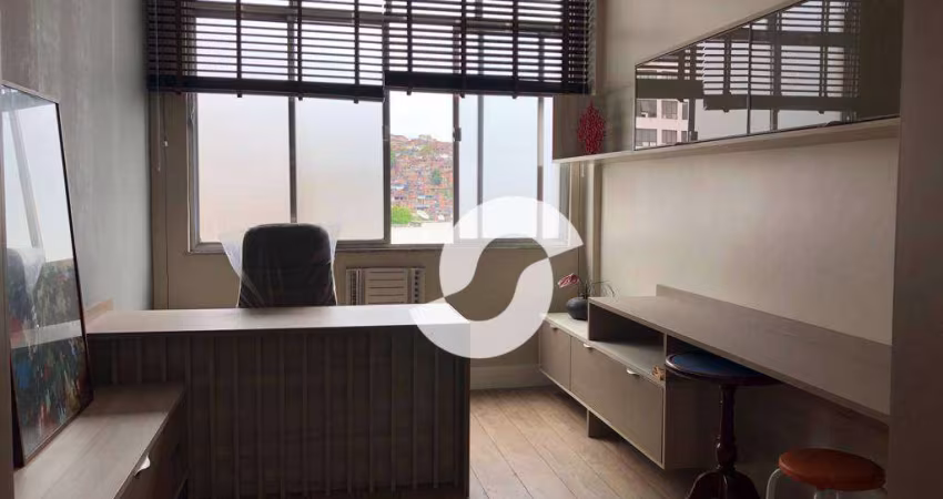 Apartamento com 1 dormitório à venda, 31 m² por R$ 180.000,00 - Centro - Niterói/RJ