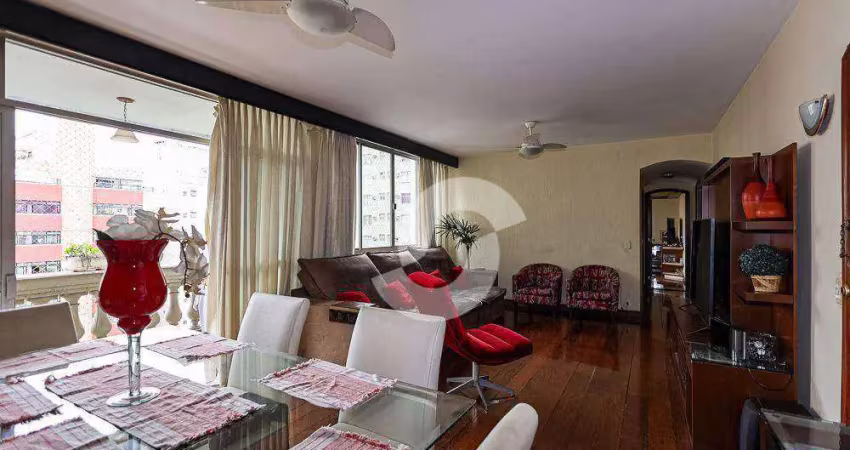 Apartamento à venda, 158 m² por r$ 1.250.000,00 - icaraí - niterói/rj