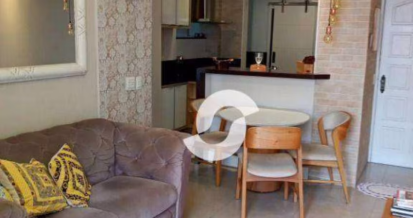 Apartamento com 2 dormitórios à venda, 83 m² por R$ 385.000,00 - Centro - Niterói/RJ