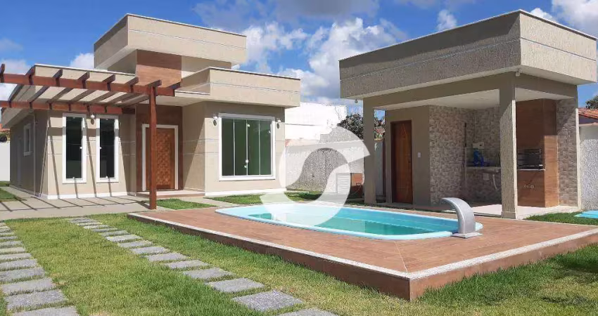 Casa com 4 dormitórios à venda, 124 m² por r$ 1.100.000,00 - barra de maricá - maricá/rj