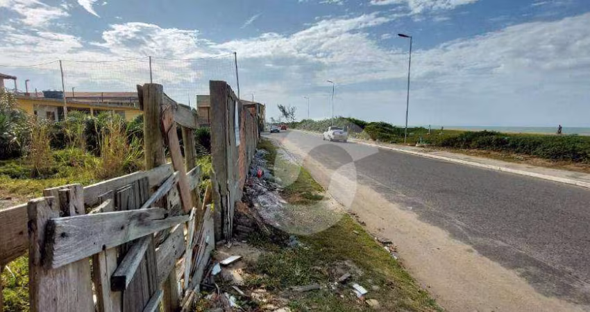 UNAMAR - Terreno FRENTE MAR, 1.085 m² por R$ 360.000 - Unamar - Cabo Frio/RJ