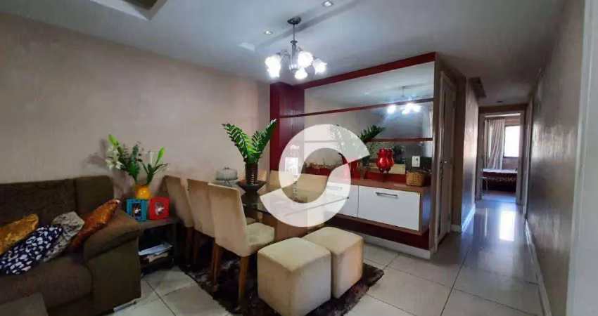 Apartamento com 3 quartos à venda, 105 m² por r$ 720.000 - icaraí - niterói/rj