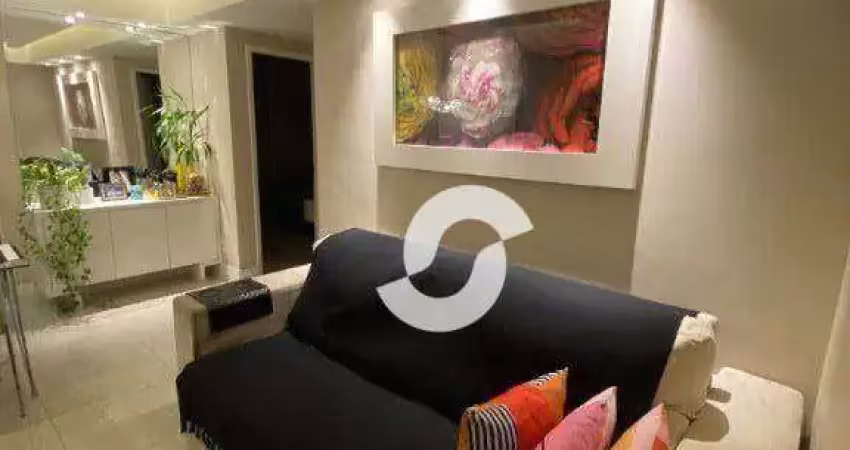 Apartamento com 2 dormitórios à venda, 58 m² por r$ 330.000,00 - barro vermelho - são gonçalo/rj