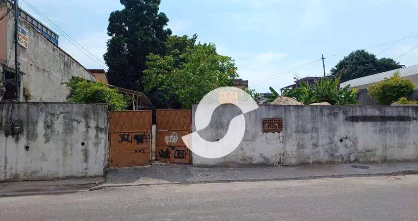 Terreno à venda, 1240 m² por r$ 1.500.000,00 - paraíso - são gonçalo/rj