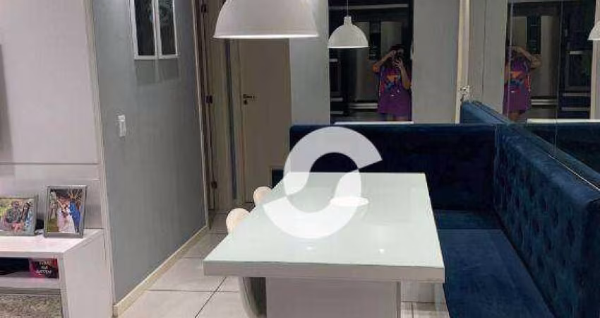 Excelente apartamento 75m², 2 Quartos, fino acabamento, condomínio com lazer de clube. Localização estratégica: Niterói, SG, praias, Região dos Lagos