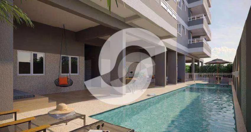 Apartamento com 1 dormitório à venda, 42 m² por R$ 340.000,00 - Santa Rosa - Niterói/RJ