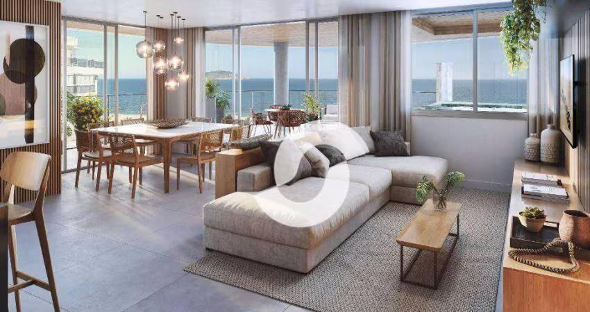 Apartamento com 3 dormitórios à venda, 138 m² por R$ 1.336.000,00 - Piratininga - Niterói/RJ
