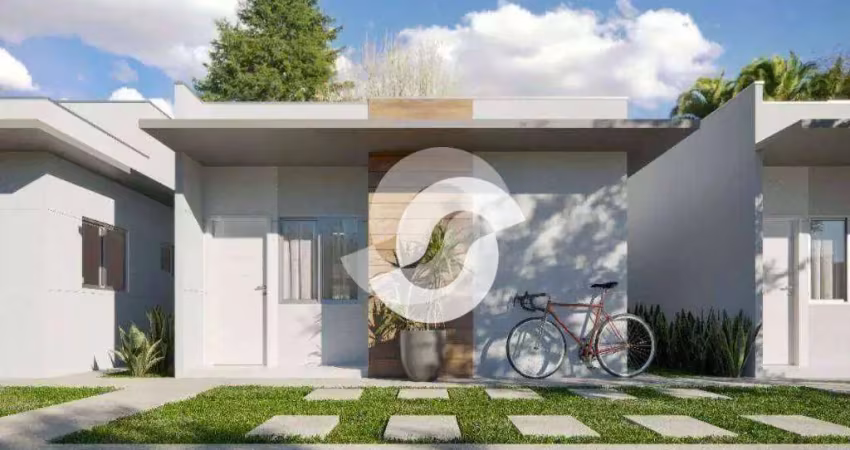 Casa com 2 dormitórios à venda, 57 m² por r$ 239.900,00 - ubatiba - maricá/rj