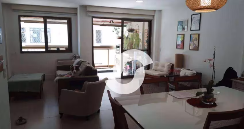 Apartamento com 3 dormitórios à venda, 118 m² por r$ 1.350.000,00 - charitas - niterói/rj