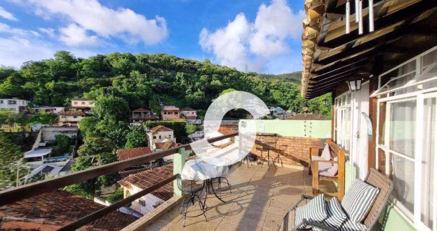 Casa com 3 dormitórios à venda, 139 m² por r$ 690.000,00 - fátima - niterói/rj