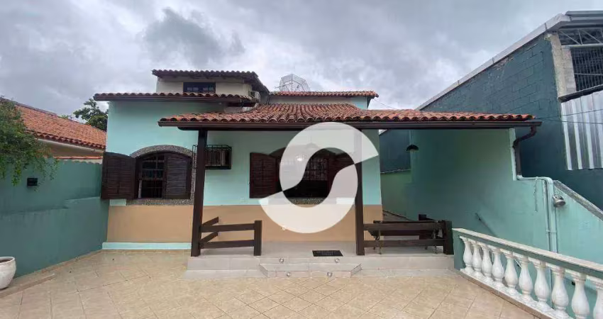 Excelente casa no fonseca com 4 dormitórios à venda, 166 m² por r$ 579.000 - fonseca - niterói/rj