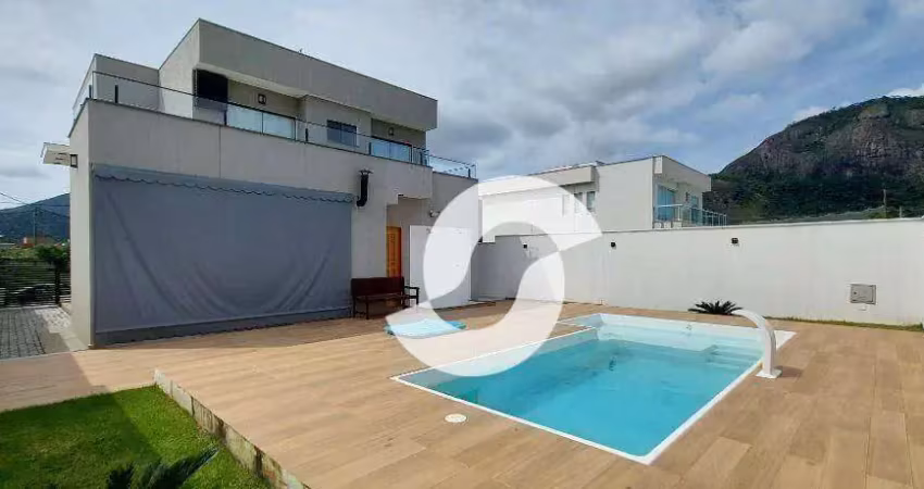 Casa com 4 dormitórios à venda, 211 m² por R$ 2.000.000,00 - Inoã - Maricá/RJ
