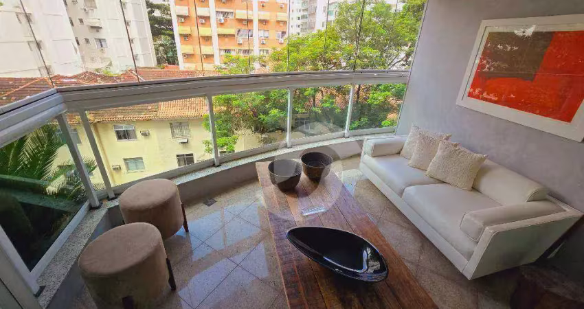 Apartamento à venda, 180 m² por r$ 1.780.000,00 - icaraí - niterói/rj