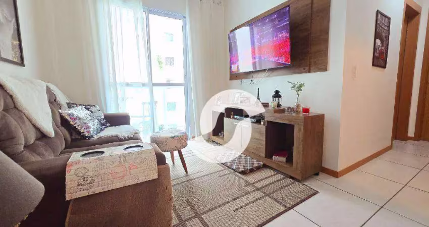 Apartamento com 2 dormitórios à venda, 54 m² por r$ 240.000,00 - rio do ouro - niterói/rj