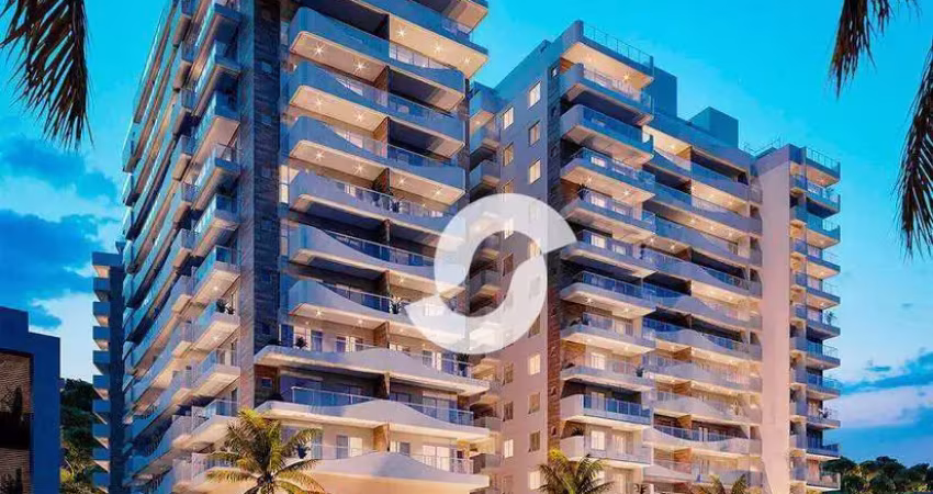 Apartamento com 3 dormitórios à venda, 94 m² por R$ 730.000,00 - Santa Rosa - Niterói/RJ