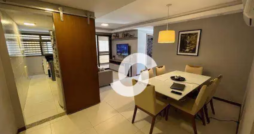 Apartamento com 2 dormitórios à venda, 80 m² por r$ 950.000,00 - icaraí - niterói/rj
