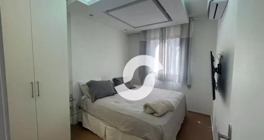 Apartamento com 2 dormitórios à venda, 73 m² por r$ 615.000,00 - icaraí - niterói/rj