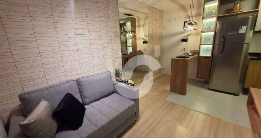 Studio com 1 dormitório à venda, 49 m² por r$ 535.000,00 - icaraí - niterói/rj