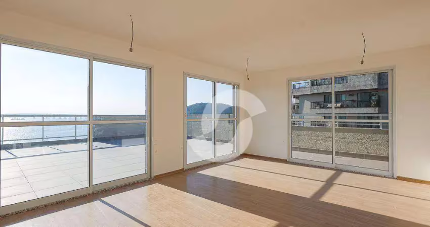 Cobertura à venda, 201 m² por r$ 2.160.000,00 - ingá - niterói/rj
