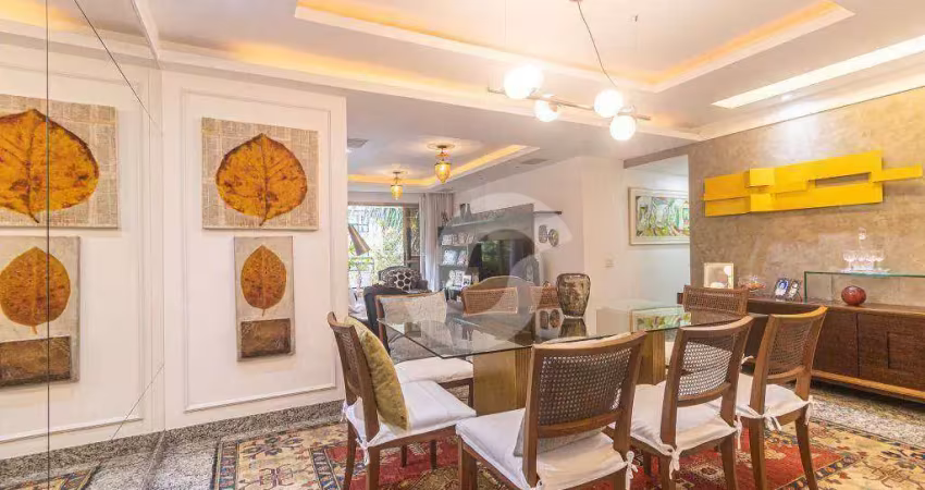 Apartamento com 4 dormitórios à venda, 143 m² por r$ 1.190.000,00 - icaraí - niterói/rj
