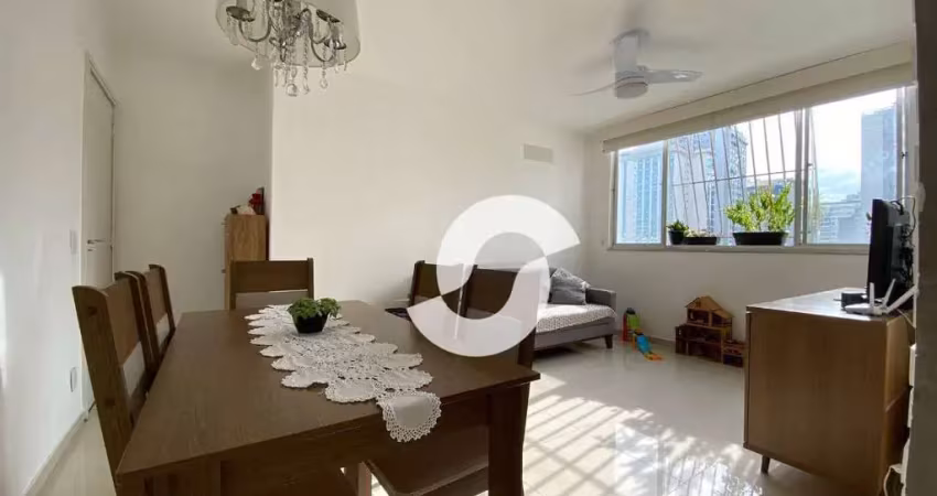 Apartamento com 2 dormitórios à venda, 82 m² por r$ 590.000,00 - icaraí - niterói/rj
