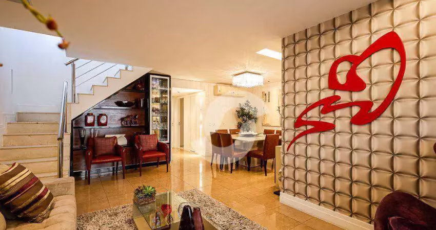 Cobertura com 4 dormitórios à venda, 300 m² por r$ 2.700.000,00 - icaraí - niterói/rj