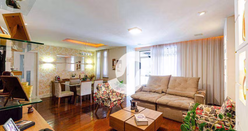 Apartamento com 3 dormitórios à venda, 121 m² por R$ 850.000,00 - Santa Rosa - Niterói/RJ