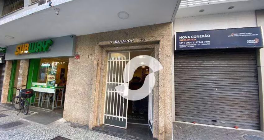 Sala à venda, 22 m² por r$ 90.000,00 - centro - niterói/rj
