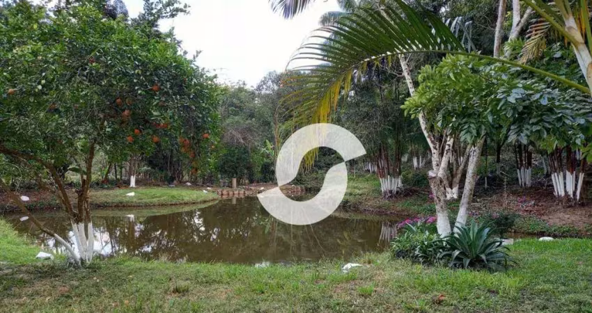 Sítio à venda, 64000 m² por r$ 399.000,00 - reginópolis - silva jardim/rj