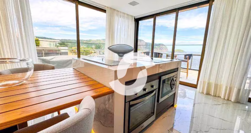 Cobertura com 6 suítes à venda, 500 m² por r$ 12.000.000 - camboinhas - niterói/rj
