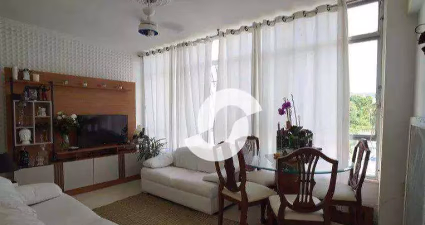 Apartamento de 3 quartos, com 93 m² por r$ 590.000 - icaraí - niterói/rj