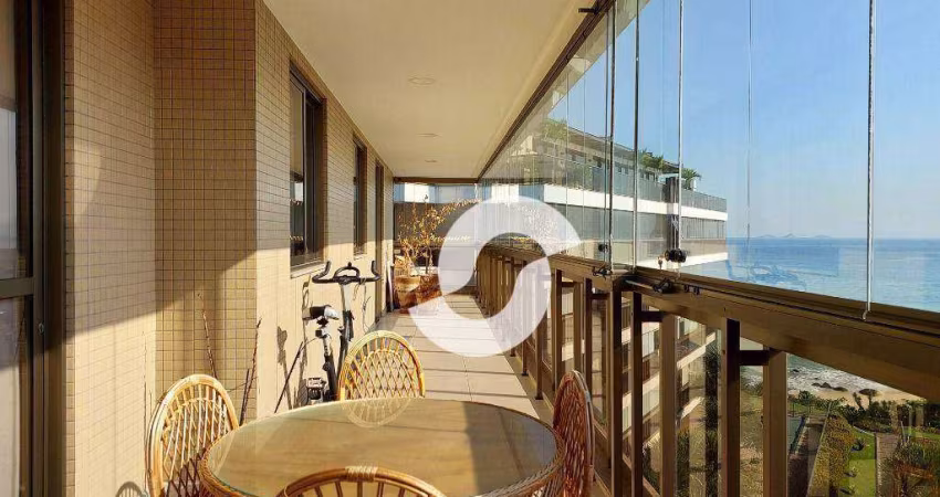 Piratininga - Frente mar 190m² salão varandão 4 quartos - lindo projeto arquitetonico- lazer de 2.000m² frente mar- pé na areia. R$ 2.750.000,00