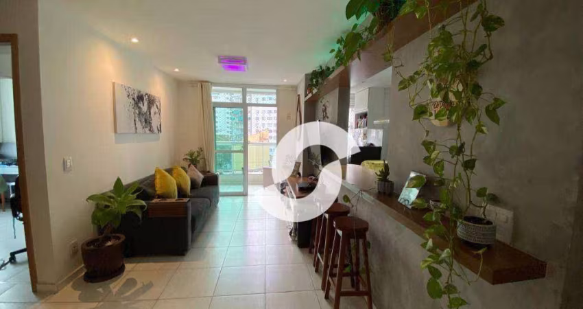 Apartamento com 2 dormitórios à venda, 78 m² por R$ 635.000,00 - Santa Rosa - Niterói/RJ