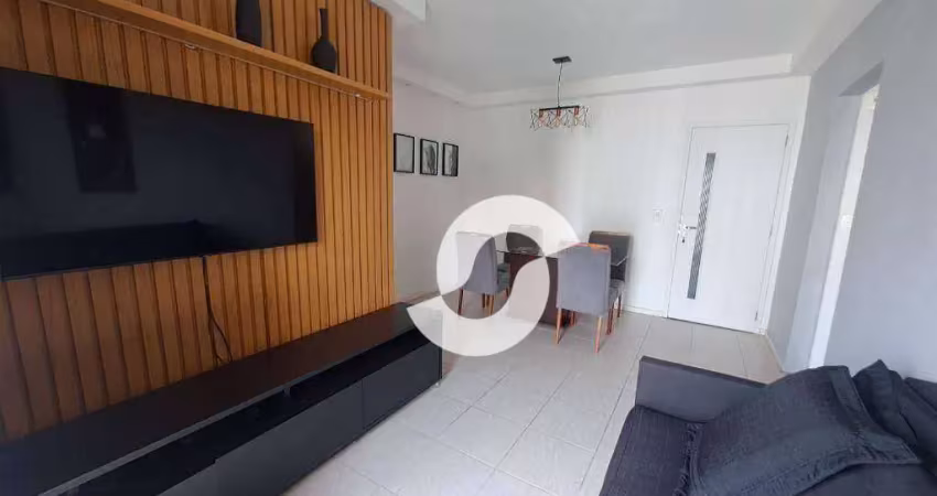 Apartamento com 2 dormitórios à venda, 55 m² por r$ 520.000,00 - icaraí - niterói/rj