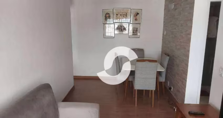 Apartamento com 2 dormitórios à venda, 55 m² por r$ 190.000,00 - ingá - niterói/rj
