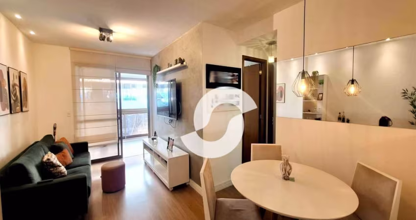 Apartamento com 2 dormitórios à venda, 73 m² por R$ 890.000,00 - Icaraí - Niterói/RJ