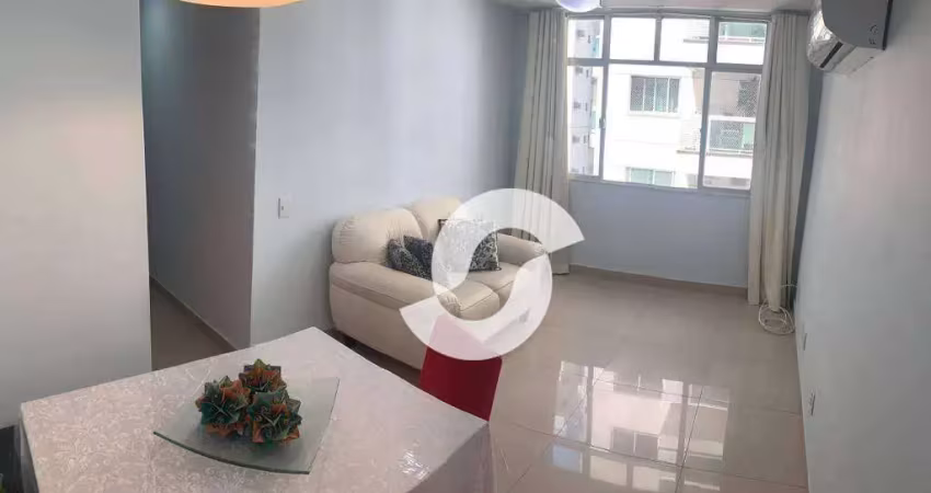 Apartamento com 2 dormitórios à venda, 66 m² por R$ 550.000,00 - Icaraí - Niterói/RJ