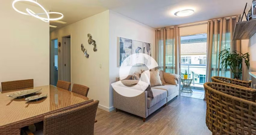 Apartamento com 3 dormitórios à venda, 85 m² por R$ 1.100.000,01 - Charitas - Niterói/RJ