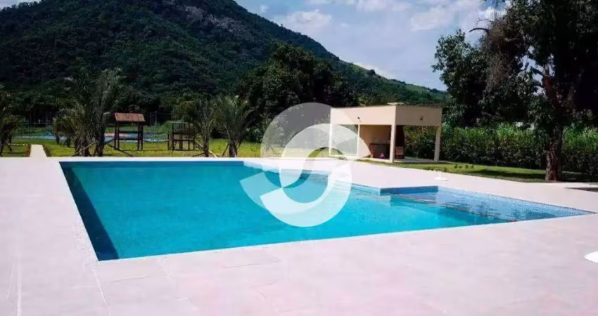 Terreno à venda, 364 m² por r$ 85.000,00 - pilar - maricá/rj
