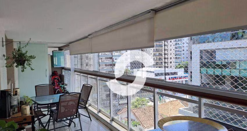 Apartamento com 3 dormitórios à venda, 112 m² por R$ 1.150.000,00 - Icaraí - Niterói/RJ