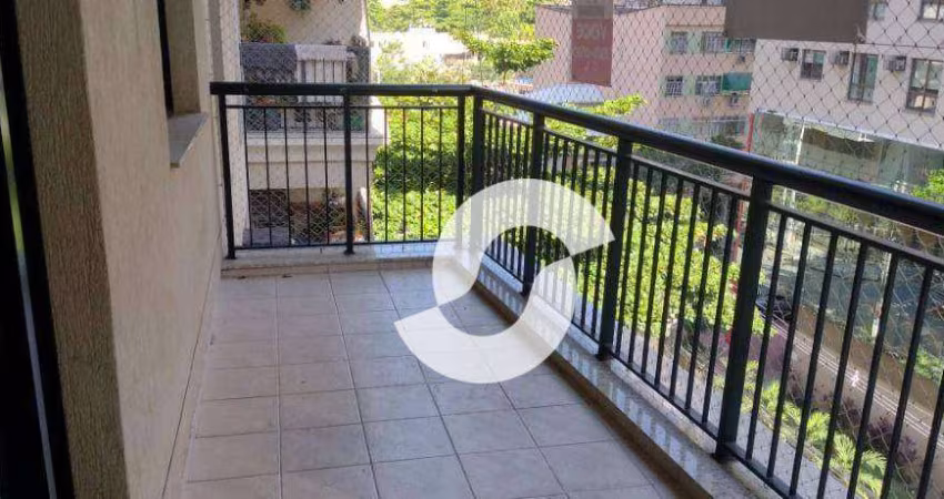 Apartamento com 3 dormitórios à venda, 89 m² por R$ 690.000,00 - Vital Brasil - Niterói/RJ